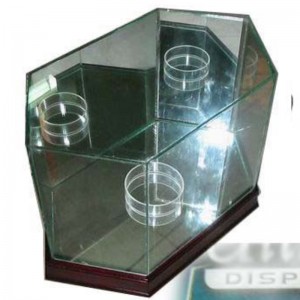 Octagon fotbalové skleněné vitríny
